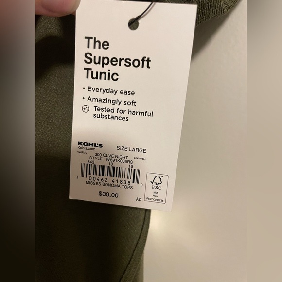 Kohl's Tops The Super Soft Tunic From Kohls Soft And Stretchy